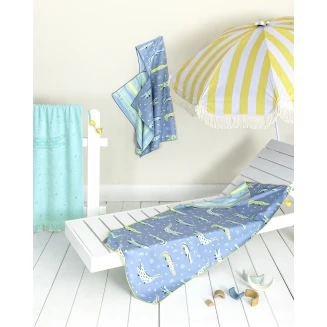 Κάπα Παιδική Με Κουκούλα 70x120 Nima Kids Rokko