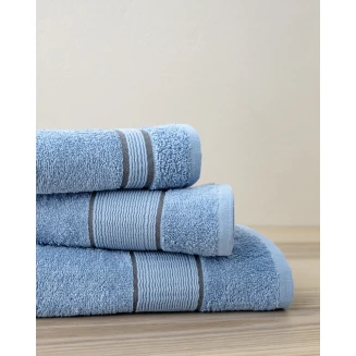 Πετσέτα Σώματος 70x140 Nima Home Elyon Aegean Blue