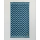 Πετσέτα Θαλάσσης 90x160 - Vida Blue Jacquard