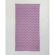 Πετσέτα Θαλάσσης 90x160 - Vida Purple Jacquard
