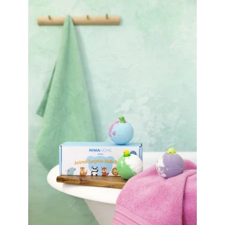 Σετ 3 Τεμαχίων Από Αφρίζουσες Μπάλες Nima Bebe Splish Splash