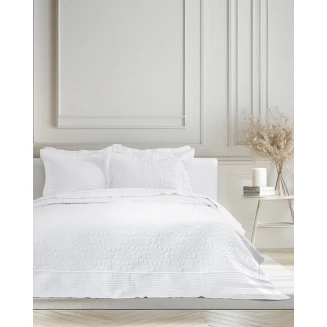 Κουβερλί Σετ 3 Τεμαχίων 240x260 Nima Home Calla White