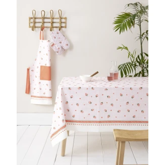 Σετ Κουζίνας 2 Τεμαχίων Γάντι+Πιάστρα Nima Home Strawberry Love