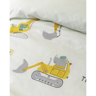 Παπλωματοθήκη Σετ Μονή 160x240 Nima Kids Big Truck