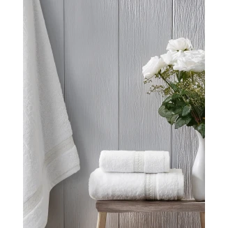 Σετ Πετσέτες (30x50 + 50x90 + 70x140) Nima Home Aveline White