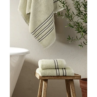 Σετ Πετσέτες (30x50 + 50x90 + 70x140) Nima Home Lorena Light Green