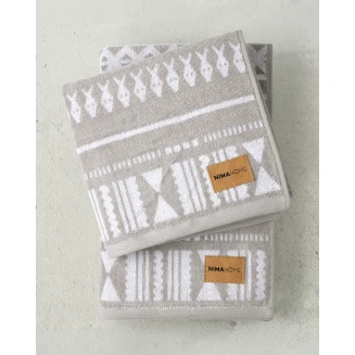 Πετσέτες Σετ 2 Τεμαχίων Nima Home Tierra