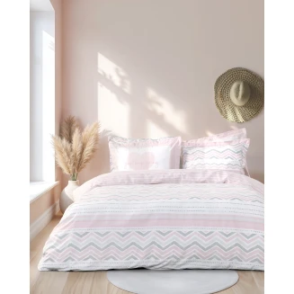 Σετ Σεντόνια Υπέρδιπλα Με Λάστιχο 160x200+32 Nima Home Hamptons