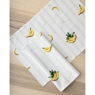 Σετ Σουπλά 2 Τεμαχίων 35x50 Nima Home Banana
