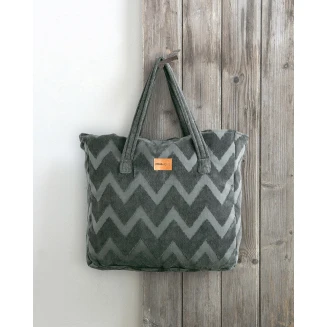 Τσάντα Θαλάσσης 46x60 Nima Home Vida Dark Gray
