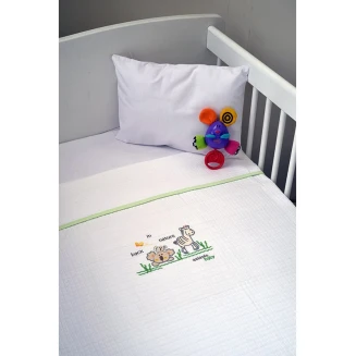 Κουβέρτα Πικέ Αγκαλιάς 80x100 Aslanis Baby Des 504