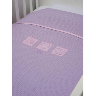 Κουβέρτα Πικέ Κούνιας 100x140 Baby Oliver Des 471