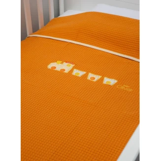 Κουβέρτα Πικέ Κούνιας 100x140 Baby Oliver Des 473