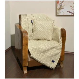 Ριχτάρι Διθέσιος 180x250 Nautica Des 1104 Σενίλ Καρρώ Μπέζ