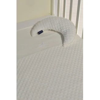 Κουβέρτα Βελουτέ Λίκνου 75x95 Nautica Des 904 Μπέζ Διπλής Όψης