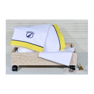 Σεντόνια Σετ Λίκνου 75x110 Nautica Des 917 Κίτρινο