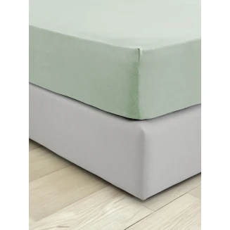 Σεντόνι Μεμονωμένο Με Λάστιχο Μονό 100x200+40 Tender Mint