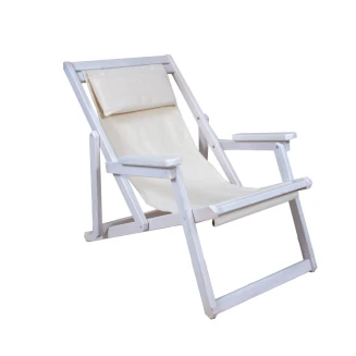 Ανταλλακτικό Πανί Για Καρέκλα Σεζλόνγκ 1.14x42 Με Προσκέφαλο 15x35 PVC 162 Εκρού