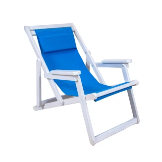 Ανταλλακτικό Πανί Για Καρέκλα Σεζλόνγκ 1.14x42 Με Προσκέφαλο 15x35 PVC 16 Γαλάζιο