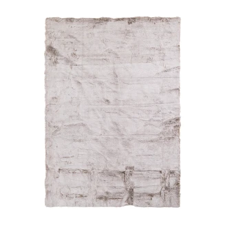 Γούνινο Χαλί Bunny Bunny Canvas Brown Royal Carpet - 67 X 140 Cm
