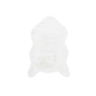 Γούνινο Χαλί Bunny Shape Bunny Canvas White Royal Carpet - 80 X 120 Cm