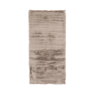 Γούνινο Χαλί Bunny Bunny Canvas Taupe Royal Carpet - 67 X 140 Cm