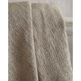 Διακοσμητική Μαξιλαροθήκη 40x40 Rythmos Mica Μπέζ-Καφέ