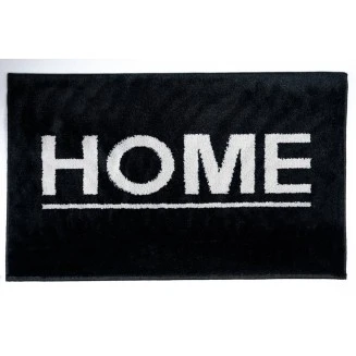 Πατάκι Εισόδου Μοκέτα  Fashion Home Black 40x67εκ Sdim