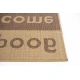 Sdim Πατάκι Εισόδου Μοκέτα  Fashion Welcome Brown/Beige 40x67εκ.