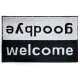 Sdim Πατάκι Εισόδου Μοκέτα  Fashion Welcome Black/Grey 40x67εκ.