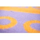 Sdim Πατάκι Εισόδου Μοκέτα  Fashion Welcome Purple/Orange 40x67εκ.
