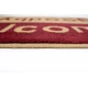 Sdim Πατάκι Εισόδου Μοκέτα  Fashion Welcome Wine Red/Beige 40x67εκ.