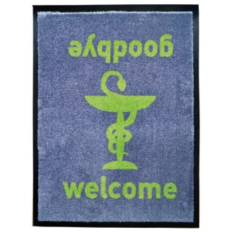 Επαγγελματικό Δάπεδο για Φαρμακεία με Μοκέτα & Αντιολισθητικό Υπόστρωμα  Pharmacy Mats A2 (60x80cm.) Sdim