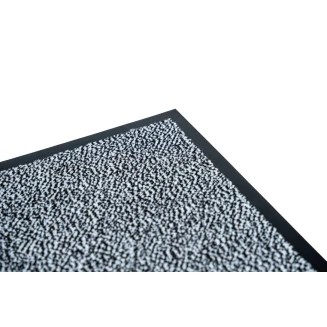 Πατάκι Εισόδου Μοκέτα με Αντιολισθητικό Υπόστρωμα Paris 003 Black & White 60x90εκ Sdim