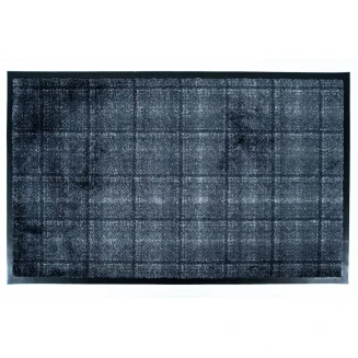 Πατάκι Εισόδου Μοκέτα με Αντιολισθητικό Υπόστρωμα Soft & Design 607 Blocks 607 Blocks Anthra 55x90εκ Πάχους 8mm Sdim