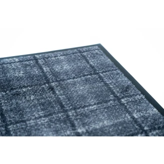 Πατάκι Εισόδου Μοκέτα με Αντιολισθητικό Υπόστρωμα Soft & Design 607 Blocks 607 Blocks Anthra 55x90εκ Πάχους 8mm Sdim