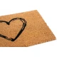 Sdim Πατάκι Εισόδου από Κοκοφοίνικα με Αντιολισθητικό Υπόστρωμα E - Coco 028 Heart 40x60εκ.