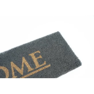 Πατάκι Εισόδου από Κοκοφοίνικα με Αντιολισθητικό Υπόστρωμα Ruco Glitter 011 Home Gold 26x75εκ Πάχους 15mm Sdim