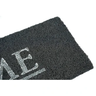 Πατάκι Εισόδου από Κοκοφοίνικα με Αντιολισθητικό Υπόστρωμα Ruco Glitter 012 Home Silver 26x75εκ Πάχους 15mm Sdim