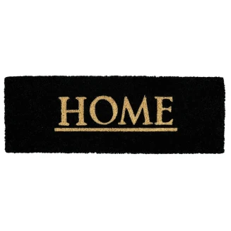 Πατάκι Εισόδου από Κοκοφοίνικα με Αντιολισθητικό Υπόστρωμα Trend-XS  007 Home Black 26x75εκ Πάχους 15mm Sdim