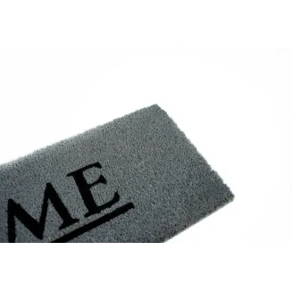 Πατάκι Εισόδου από Κοκοφοίνικα με Αντιολισθητικό Υπόστρωμα Trend-XS  014 Home Grey 26x75εκ Πάχους 15mm Sdim