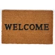 Sdim Πατάκι Εισόδου από Κοκοφοίνικα με Αντιολισθητικό Υπόστρωμα Ruco Embossed Rubber 003 Welcome 40x60εκ.