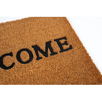 Πατάκι Εισόδου από Κοκοφοίνικα με Αντιολισθητικό Υπόστρωμα Ruco Embossed Rubber 003 Welcome 40x60εκ Sdim