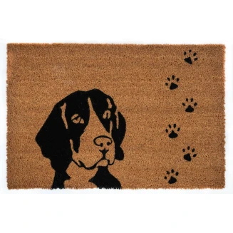 Πατάκι Εισόδου από Κοκοφοίνικα με Αντιολισθητικό Υπόστρωμα Ruco Print 348 Dog 45x75εκ Sdim