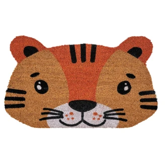 Πατάκι Εισόδου από Κοκοφοίνικα με Αντιολισθητικό Υπόστρωμα Ruco Shape 350 Tiger 45x75εκ Sdim