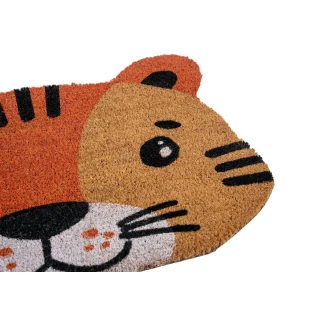 Πατάκι Εισόδου από Κοκοφοίνικα με Αντιολισθητικό Υπόστρωμα Ruco Shape 350 Tiger 45x75εκ Sdim