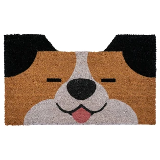 Πατάκι Εισόδου από Κοκοφοίνικα με Αντιολισθητικό Υπόστρωμα Ruco Shape 351 Dog 45x75εκ Sdim