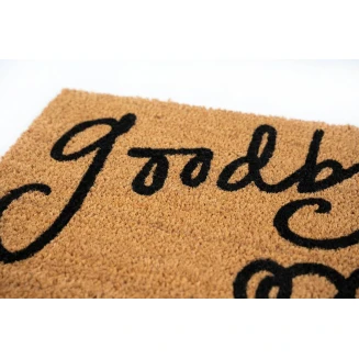Πατάκι Εισόδου από Κοκοφοίνικα με Αντιολισθητικό Υπόστρωμα Ruco Print 624 Hello Goodbye 45x75εκ Sdim