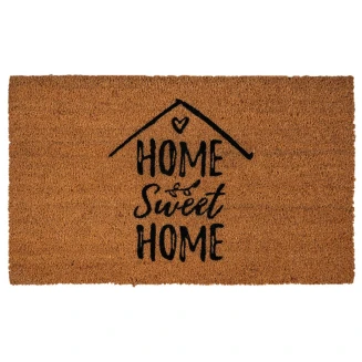 Πατάκι Εισόδου από Κοκοφοίνικα με Αντιολισθητικό Υπόστρωμα Ruco Print 626 Home Sweet Home 45x75εκ Sdim