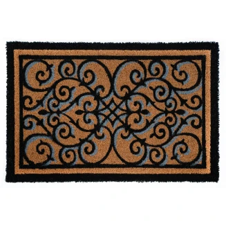 Πατάκι Εισόδου από Κοκοφοίνικα με Αντιολισθητικό Υπόστρωμα Ruco Design 101 Rectangle 45x75εκ Sdim